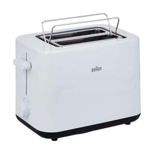 Braun Breakfast1 Toaster with 2 Slots Ht1010wh
