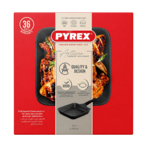 Pyrex Artisan Grill - Granite Black