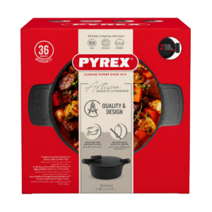 Pyrex Artisan Stewpot - Granite Black