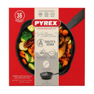 Pyrex Artisan Wok Granite Black